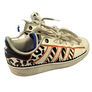 Adidas Superstar OT Tech Sneakers Women's 6.5 Low Top Graphic Leather Collab